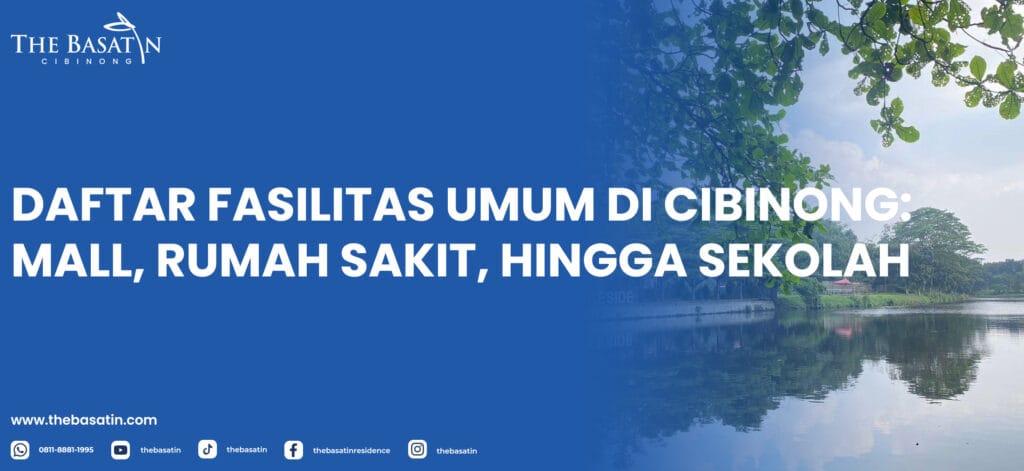 Daftar Fasilitas Umum di Cibinong: Mall, Rumah Sakit, hingga Sekolah