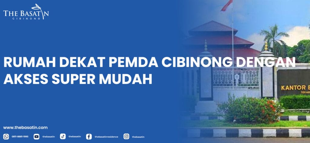 Rumah Dekat Pemda Cibinong dengan Akses Super Mudah